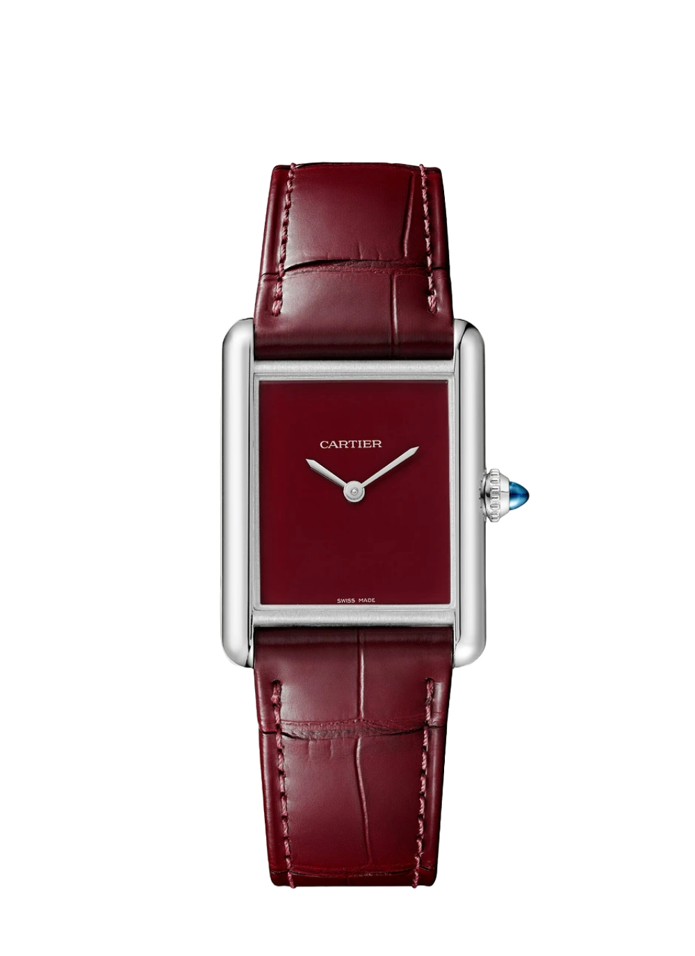 Cartier Tank Must Burgundy Large Model (WSTA0054)