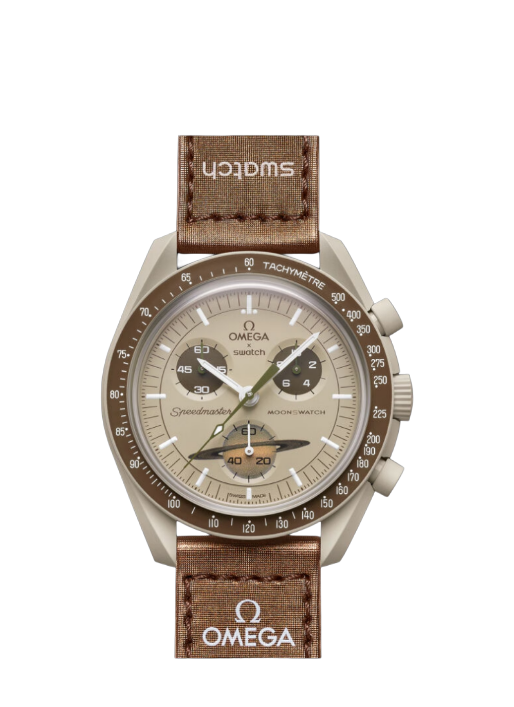 Omega X Swatch Mission To the Saturn Quartz (SO33T100)