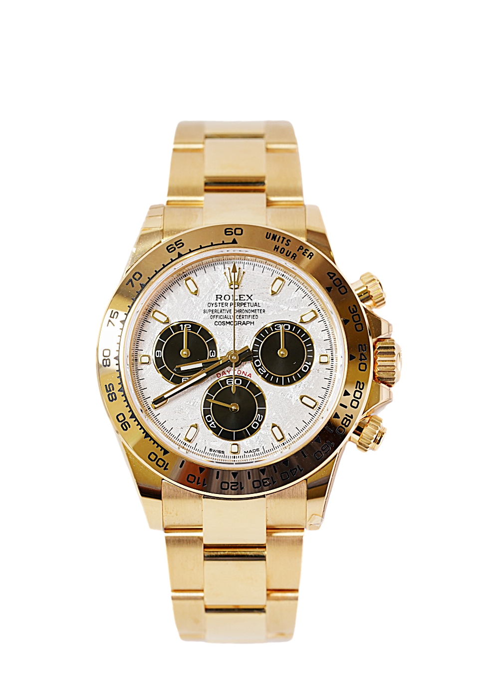 Rolex Daytona Yellow Gold Meteorite (116508)