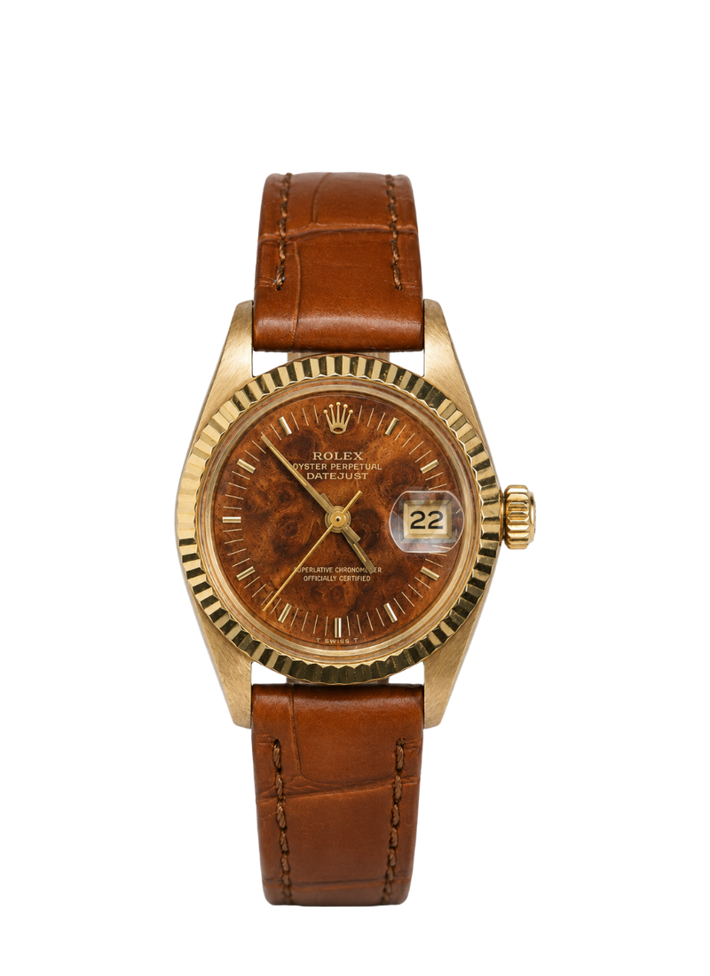 Rolex Datejust 26 Burlwood Dial (6917)