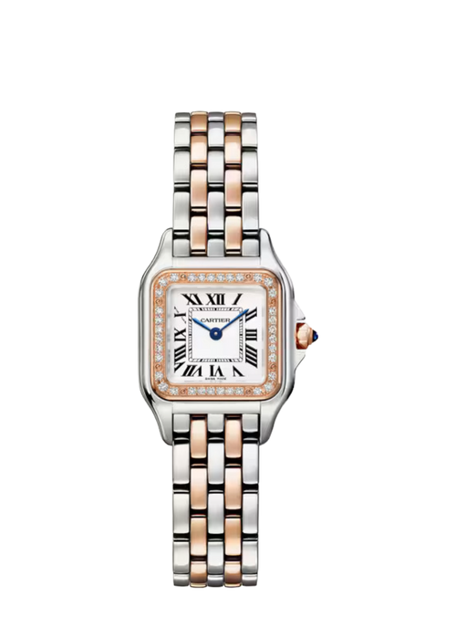 Cartier Panthere Small Model Rose Gold & Steel (W3PN0014)