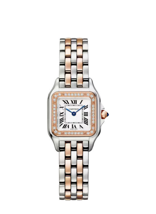 Cartier Panthere Small Model Rose Gold & Steel (W3PN0014)