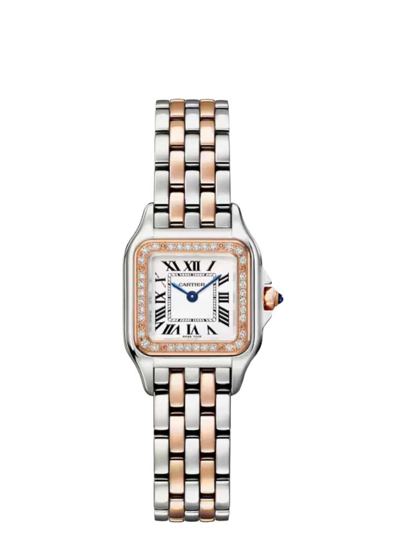 Cartier Panthere Small Model Rose Gold & Steel (W3PN0014)