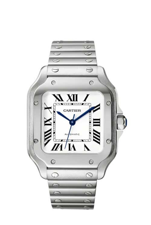 Cartier Santos "Medium Model" White Dial (WSSA0029)