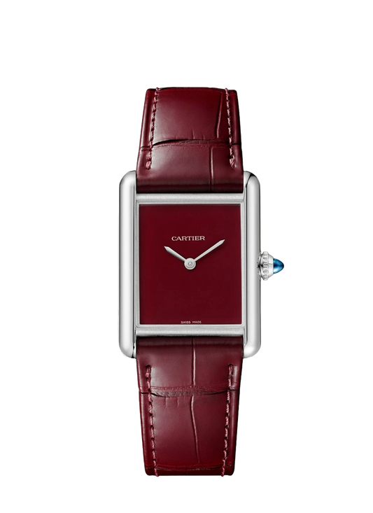Cartier Tank Must Large Model Burgundy (WSTA0113)