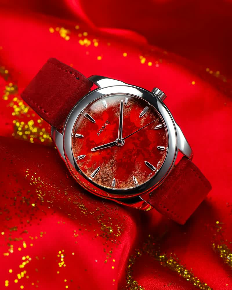 Awake Frosted Royal Red — The Watch Scanner